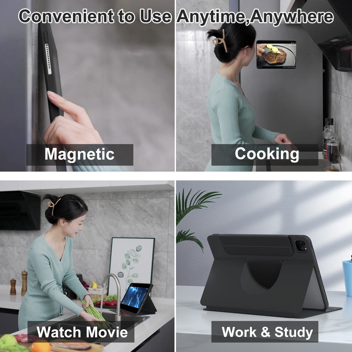 Hjemix | 360° Rotatable Slide Nettbrettdeksel