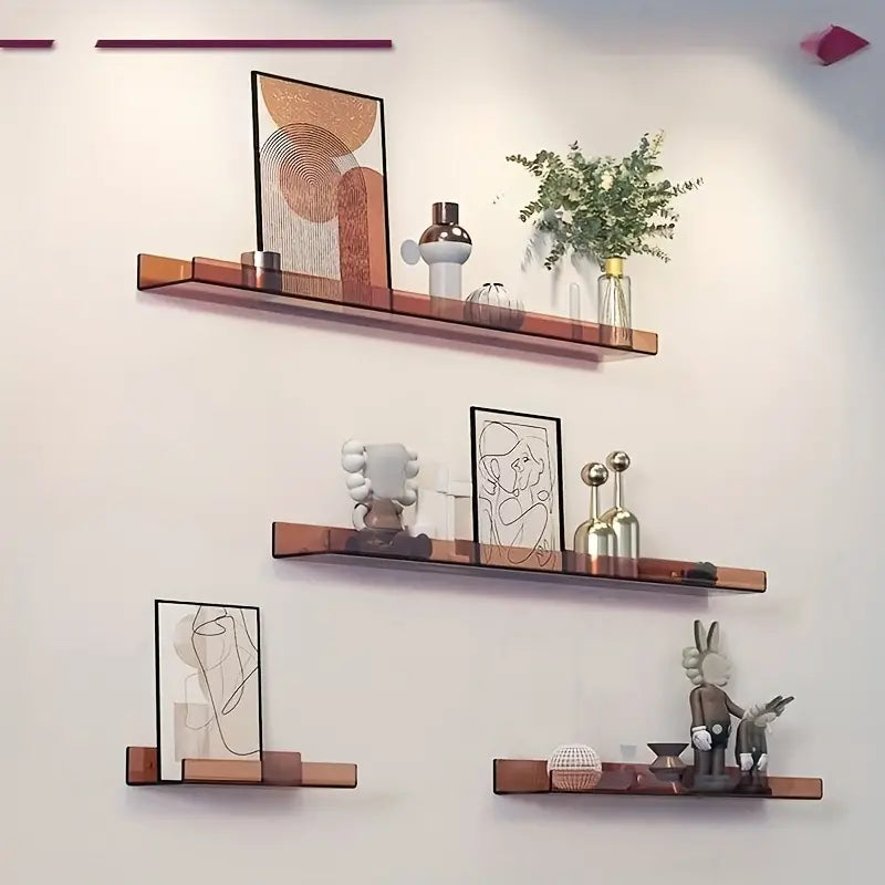 Hjemix | ShelfEase – Industriell flytende vegghylle med stilfull funksjonalitet