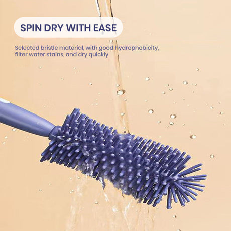 Hjemix | Mattrygg flaske rengjøringsbørste for babyer