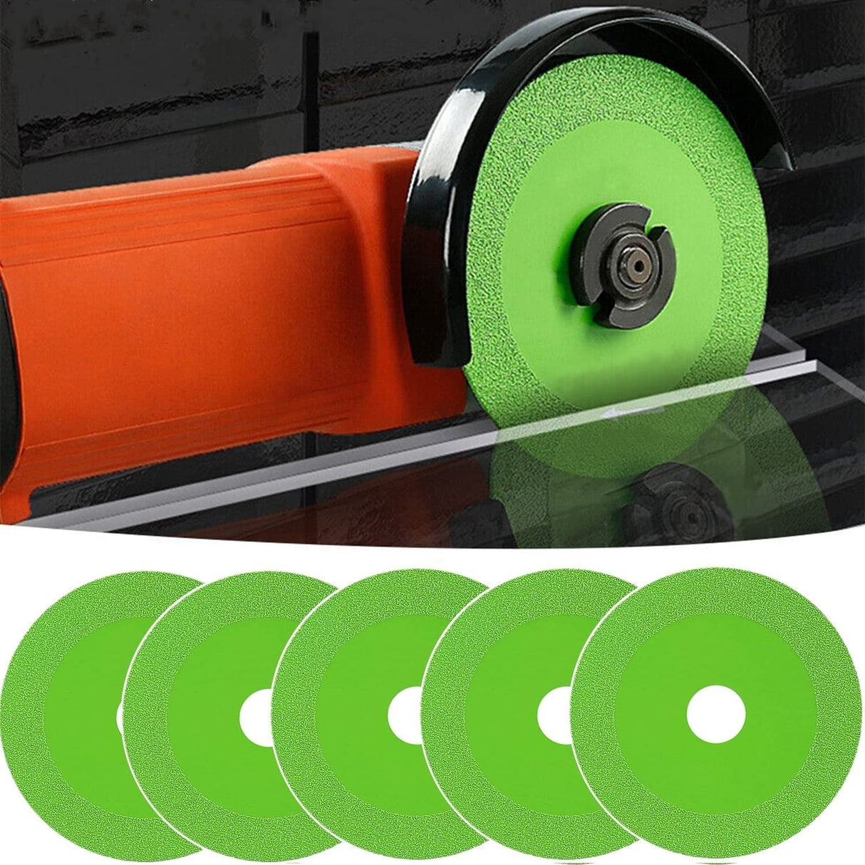 Hjemix | 4 Tommers Glass Skjæredisk