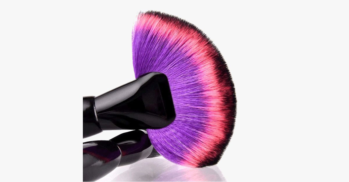 Hjemix | Midnight Rainbow Makeup Brush Set of 22 - Legg til et sprut av farge til sminkebordet ditt