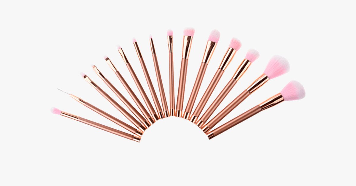 Hjemix | Rose Glamour Børstesett