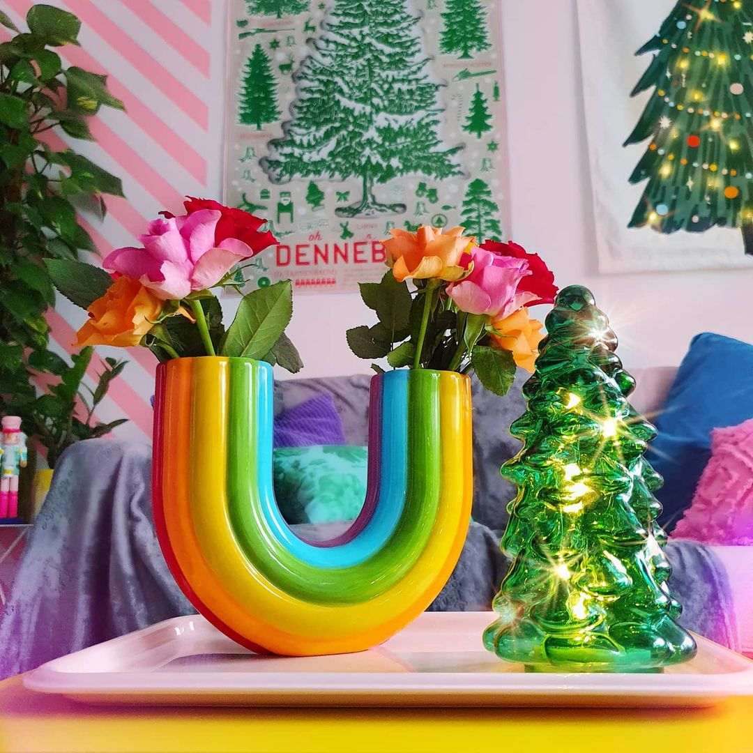 Hjemix | Regnbue Refleksjon Vase