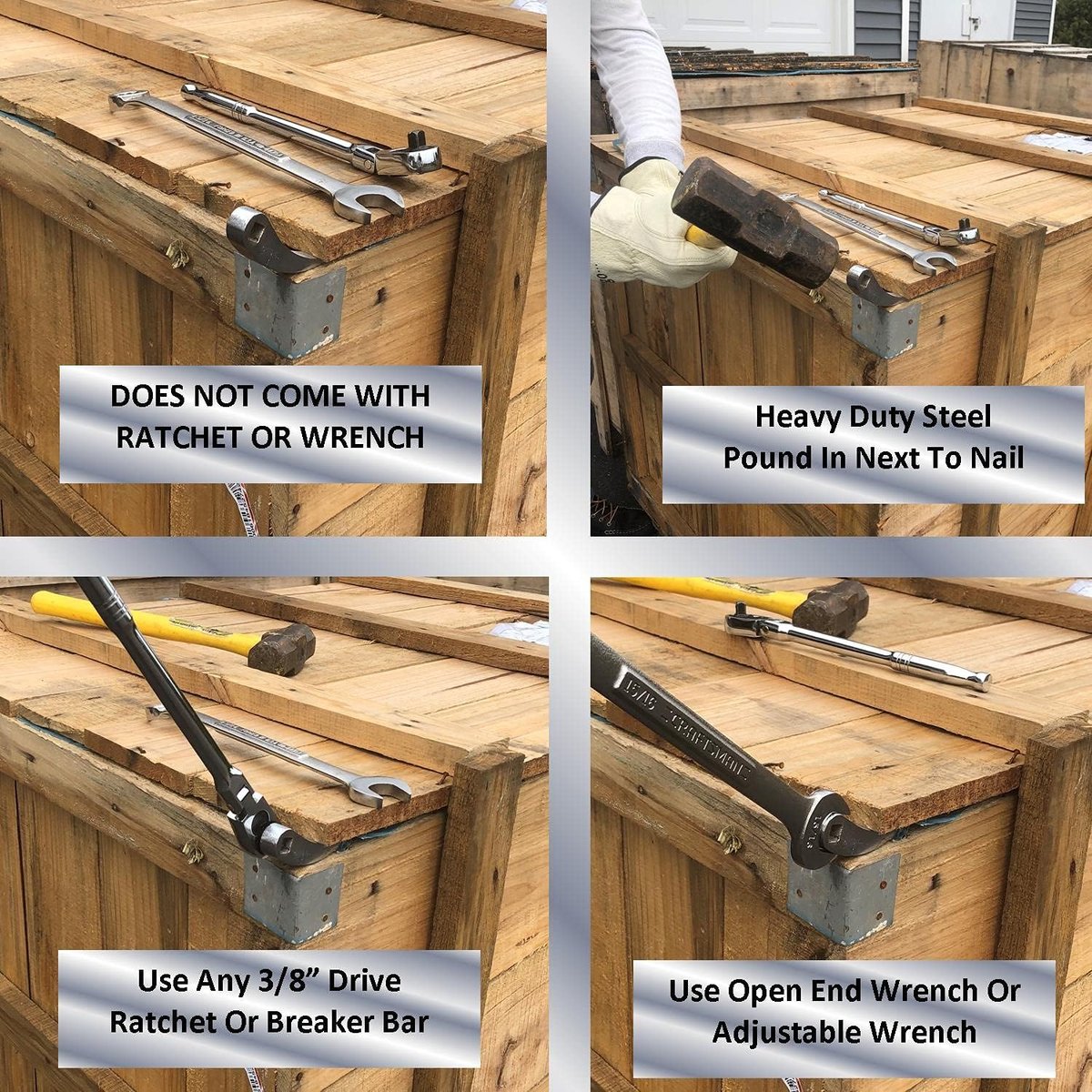 Hjemix | Saker Crowbar Adapter Hodeverktøy