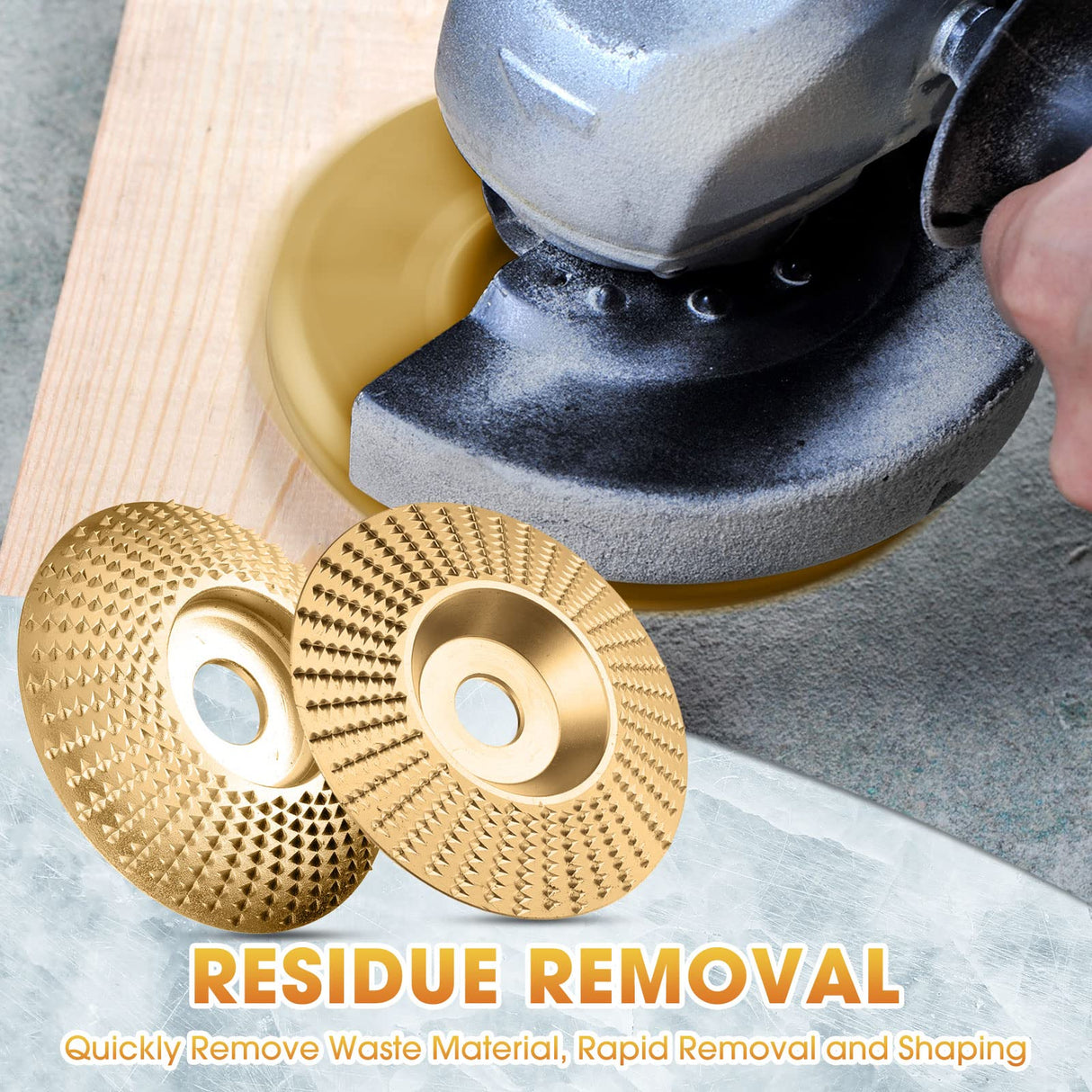 Hjemix | Wolframkarbid Slipestein Diskus