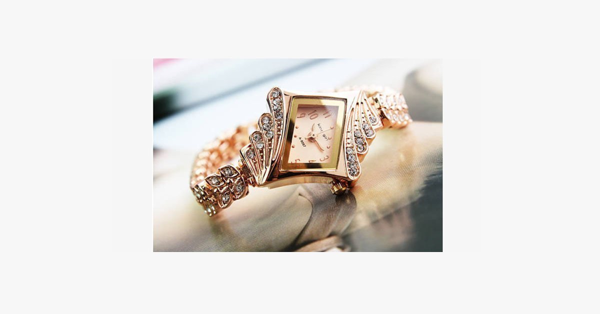 Hjemix | Dame Kron Titanium Klokke