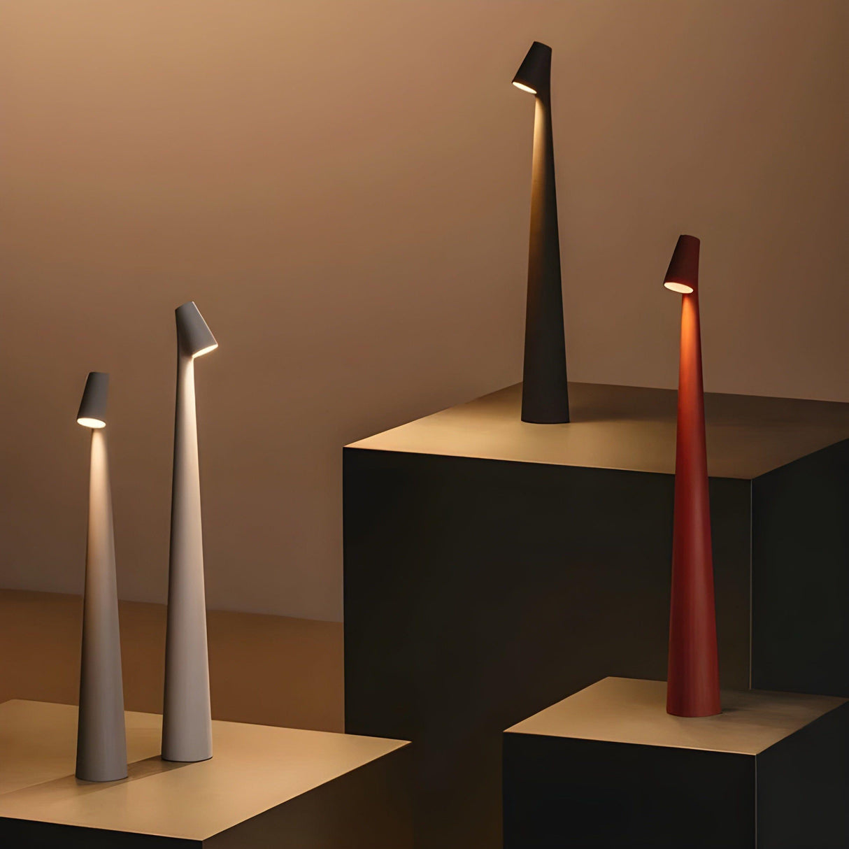 Hjemix | Trådlampet bordlampe - Ingen kabel