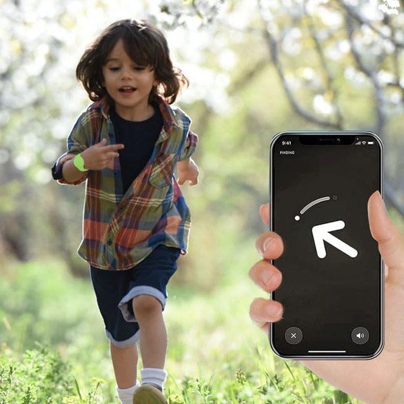 Hjemix | Barnvannsavstøtende silikon anti-tap klokke