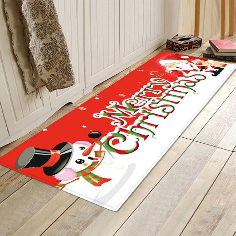 Hjemix | Kjøkken Antiskli Fleece Trykt Inngangsmatter