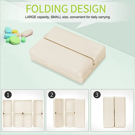 Hjemix | 7 Rom Portable Medisinorganisator