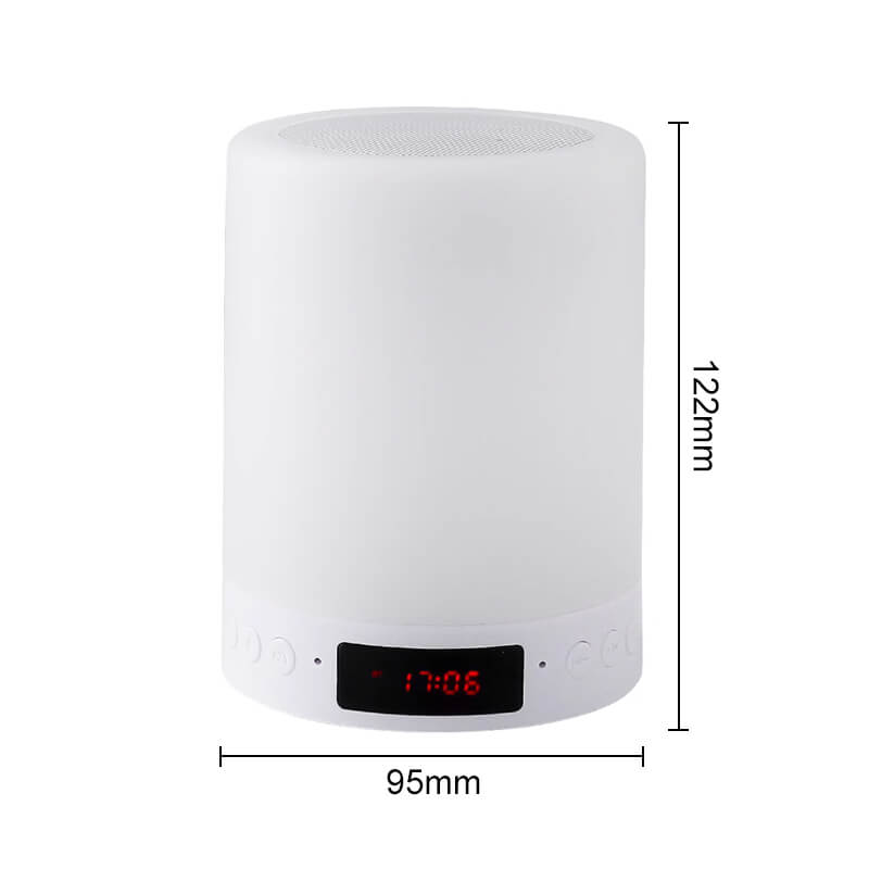 Hjemix | Bluetooth-høyttaler og fargerik belysningsbordlampe