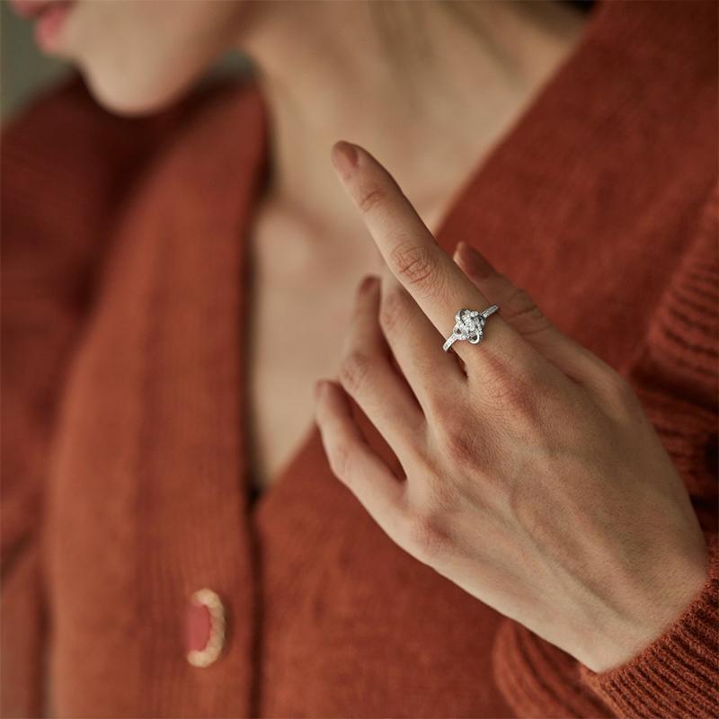 Hjemix | Endeløs Knute Ring og Halskjede