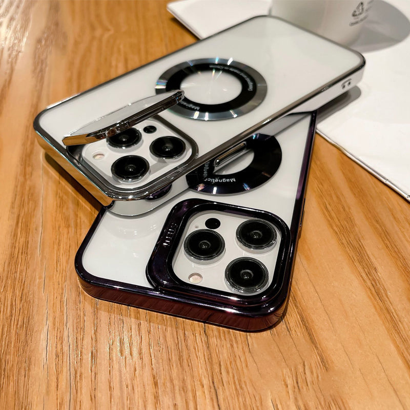 Hjemix | iPhone Magnetisk Telefonveske med Stativ