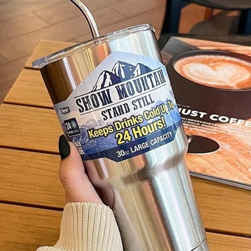 Hjemix | Auto Kopp 304 Rustfritt Stål Termos Flasker