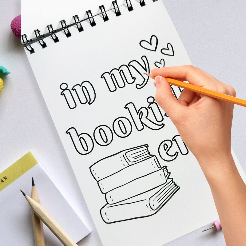 Hjemix | Bokelsker Fargeleggingsbok