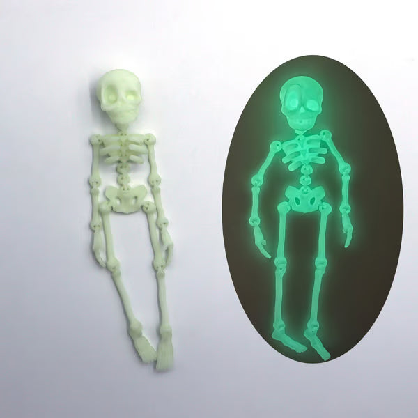 Hjemix | 3D-printet vintage skjelett magnetisk figur 🎃