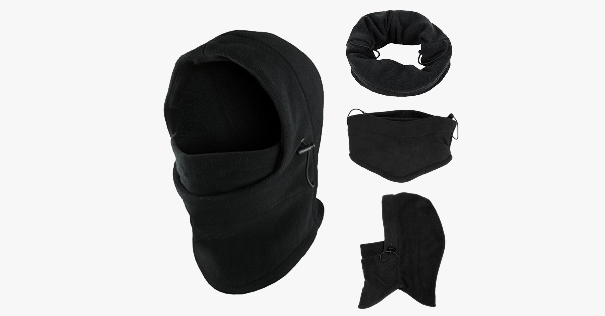 Hjemix | Fleece hats neck bear face protection