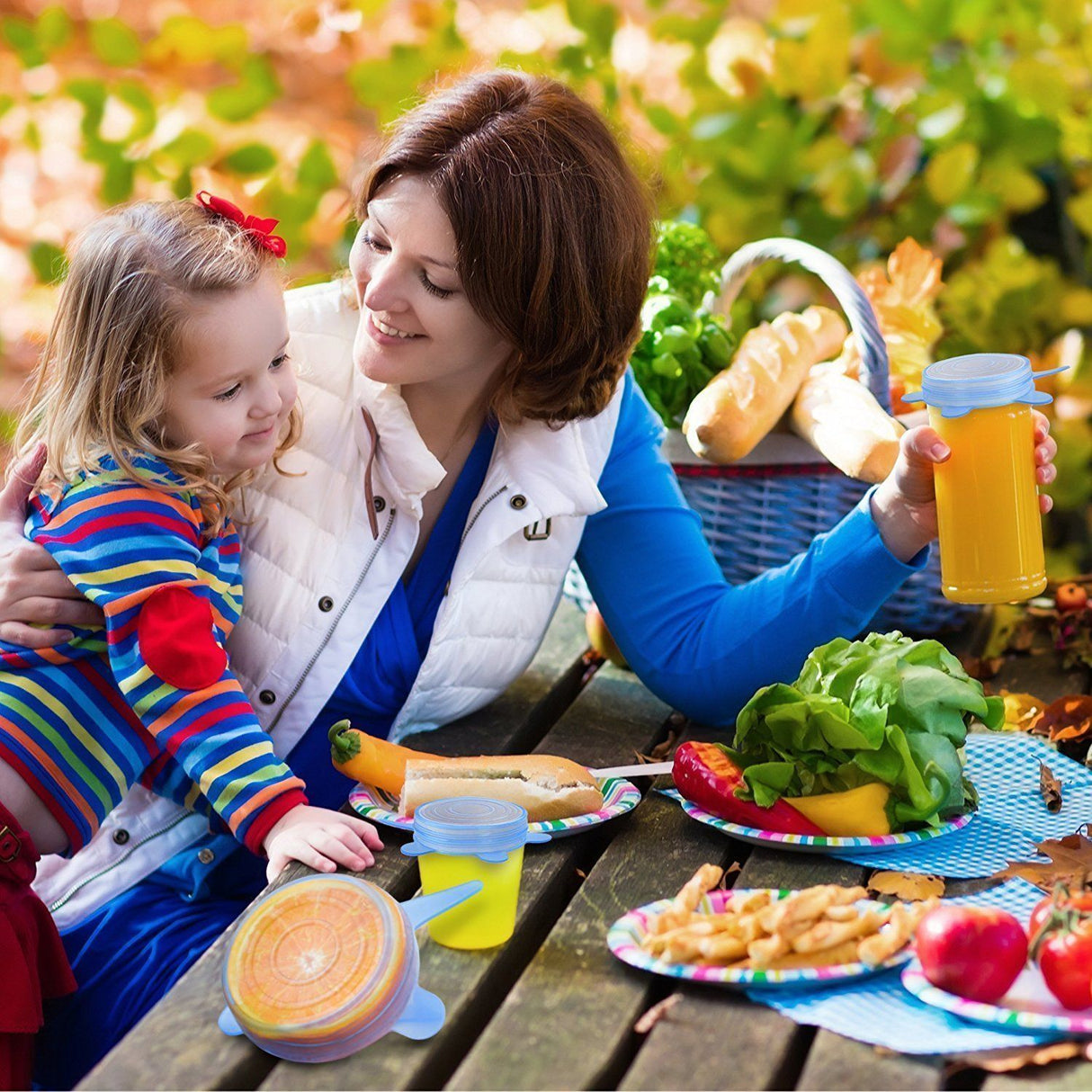 Hjemix | Silikon Stretch Lok, 6PCS