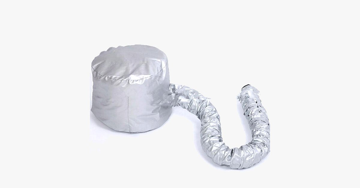 Hjemix | Hårfønerlue med hettefeste