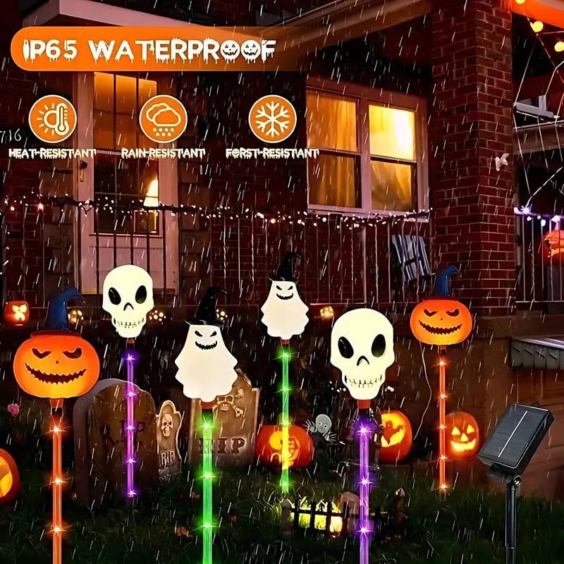 Hjemix | 6 i 1 Halloween Solhage Lys