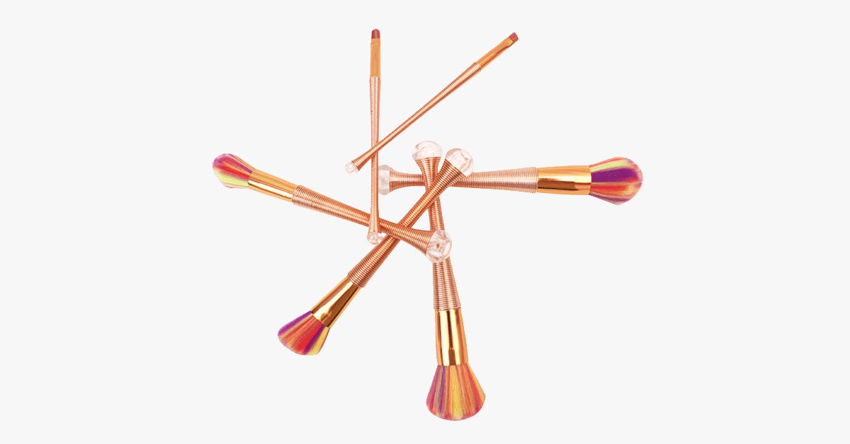 Hjemix | Roségull Perlebørstesett