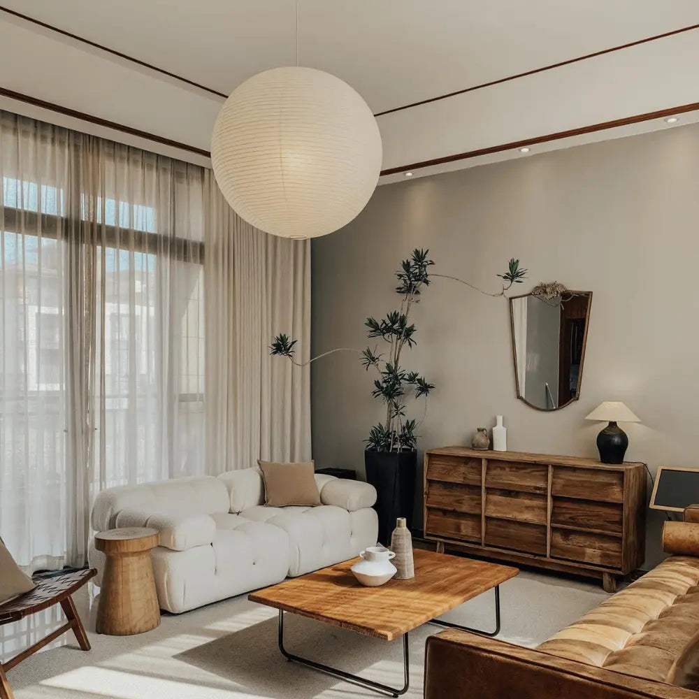 Hjemix | Seiran Pendel - Minimalistisk Japandi Hengelampe