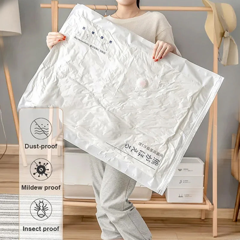 Hjemix | Vakuum Kompresjons Oppbevaringspose