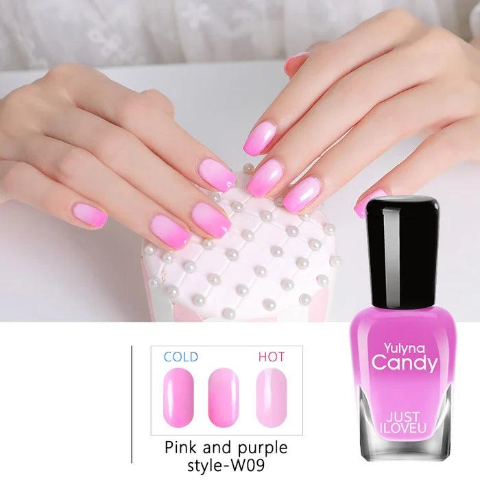 Hjemix | Fargeforandrende Neglelakk