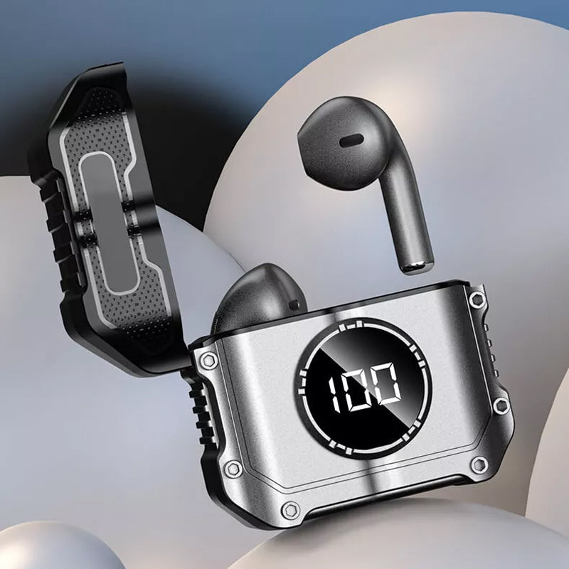 Hjemix | Støydempende Digital Skjerm Bluetooth Hodetelefoner