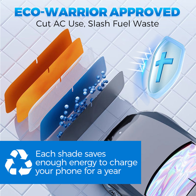 Hjemix | 🌞 Lasersolbeskyttelse for bilens frontrute🌈