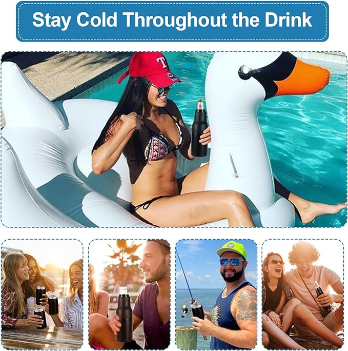 Hjemix | Ølflaske- og boks-kjøler med ølopper.