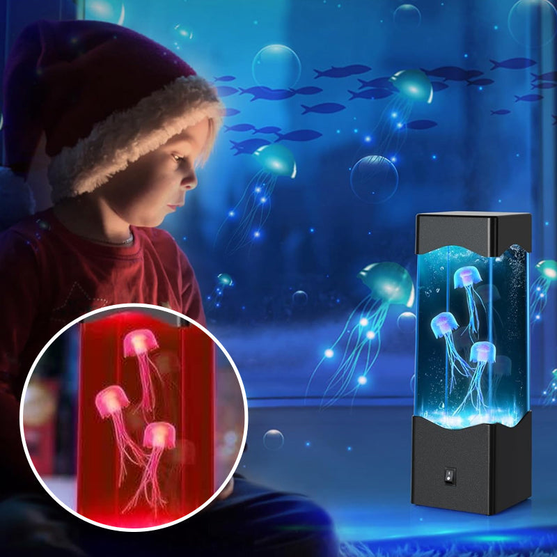 Hjemix | Flerfarget Maneter Lava Lampe