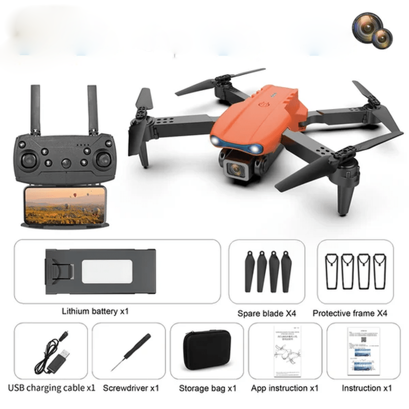 Hjemix | AeroPro - Drone med 4K UHD Kamera og Lang Batterilevetid