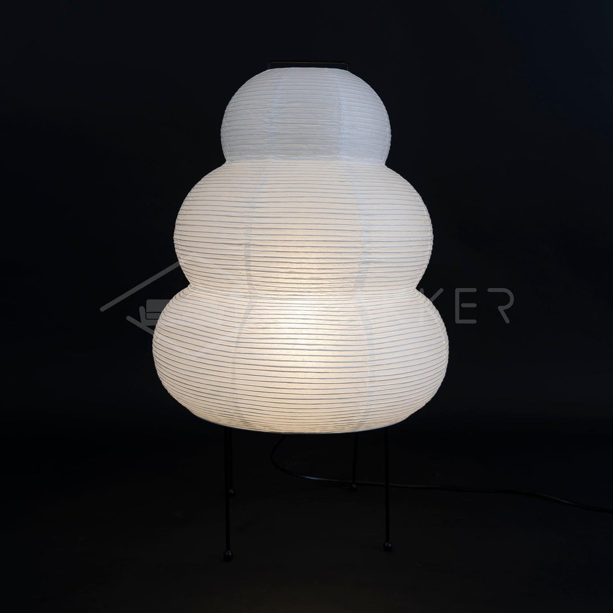 Hjemix | Papir bordlampe