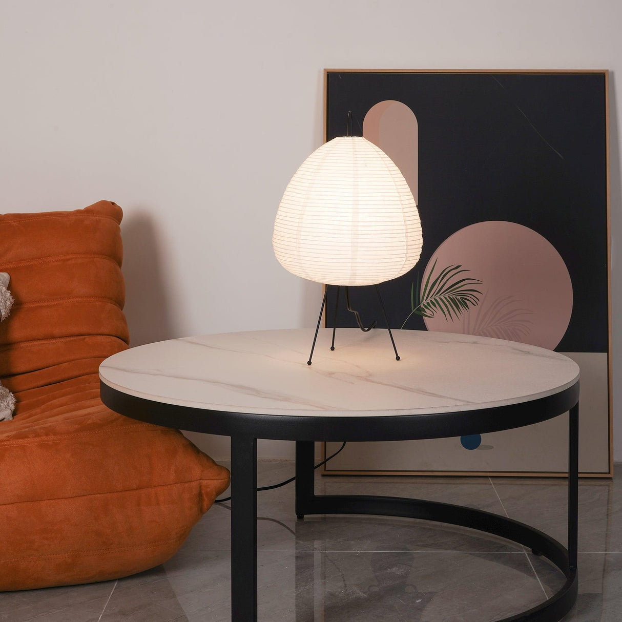 Hjemix | Papir bordlampe