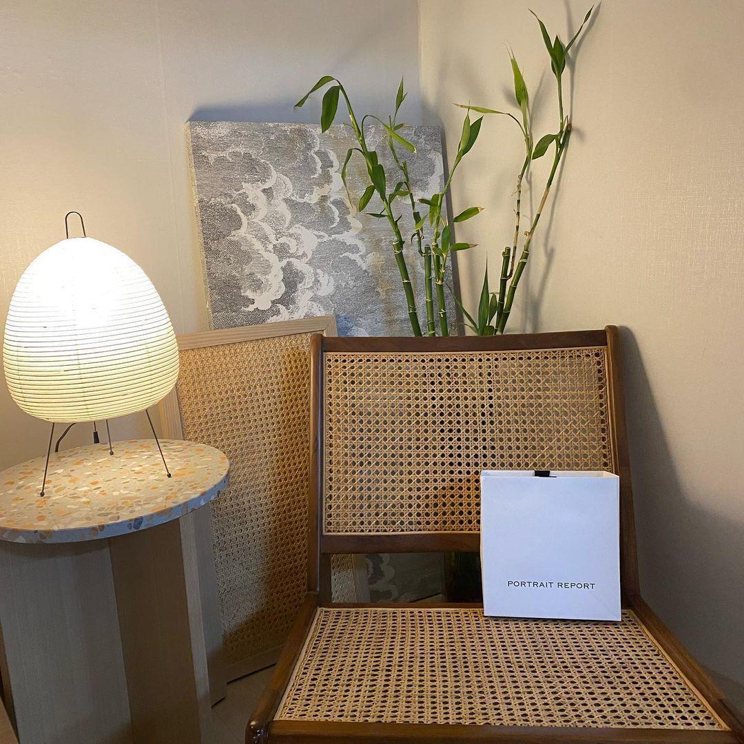 Hjemix | Papir bordlampe