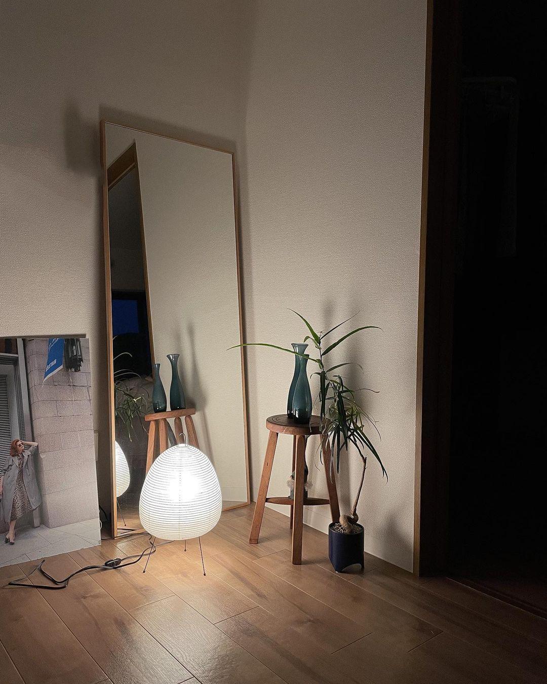 Hjemix | Papir bordlampe