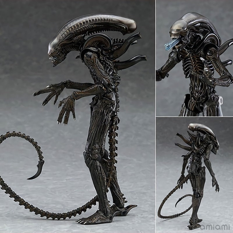 Hjemix | Alien Figma Sp-108 Action Figures Toy 18cm Høy Kvalitet Alien Statue Modell Dukke Samleobjekter Ornamenter Barnegaver