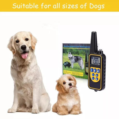 Hjemix | 2600ft Elektronisk Hundetreningshalsbånd Vanntett Kjæledyr Fjernkontroll