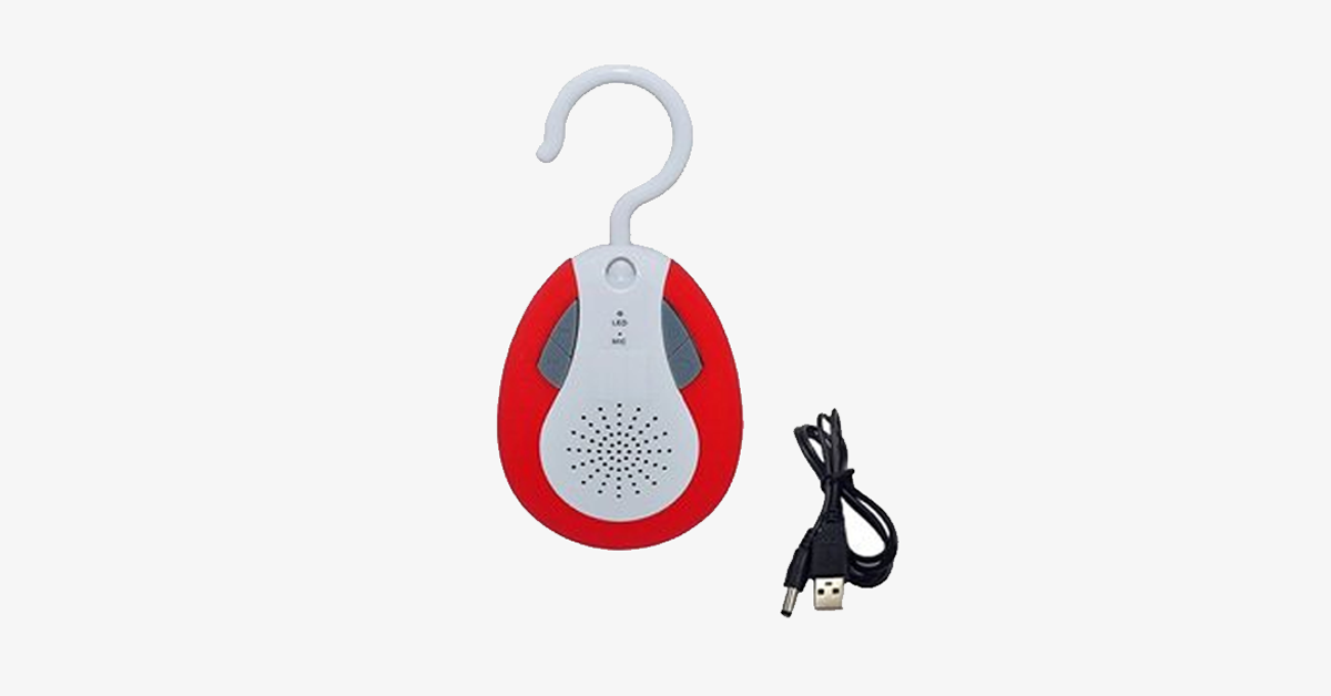 Hjemix | Hi-Tech Bluetooth Dusjhøyttaler – Vanntett og Nytbar