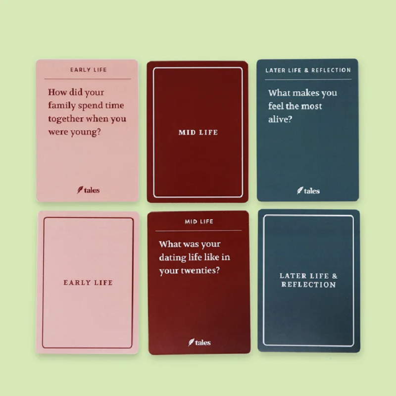 Hjemix | Livshistorie Intervjukkort Sett