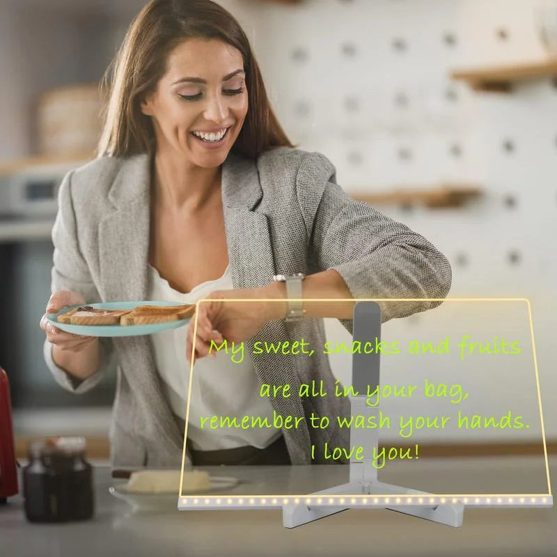 Hjemix | Barnas LED oppslagstavle med farger