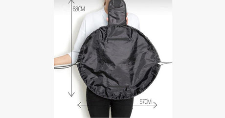 Hjemix | Magisk Kosmetikkpose - Polyesterpung - med Snoråpning - Perfekt for Å Organisere Dine Kosmetikkprodukter!