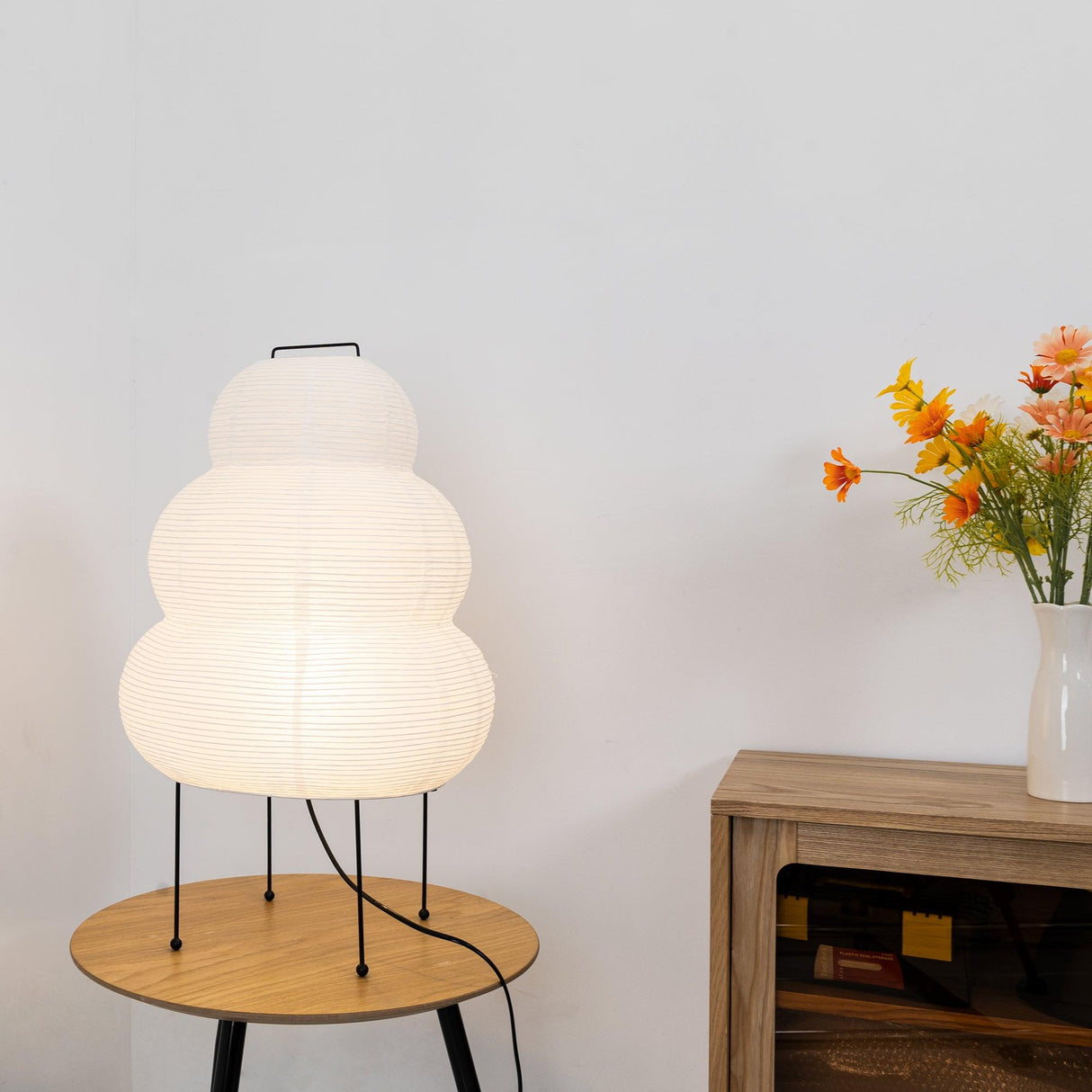 Hjemix | Papir bordlampe