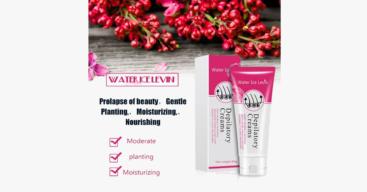 Hjemix | Hårfjerning-Forsvinning Krem – Reduser hårvekst på kroppen