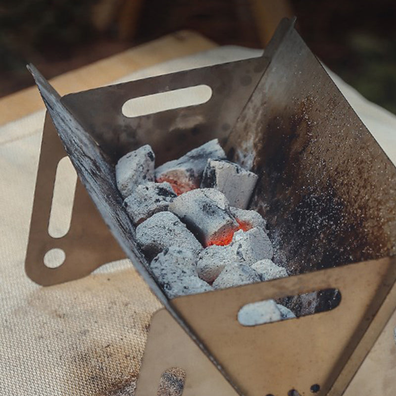 Hjemix | Rustfritt stål sammenleggbart grill