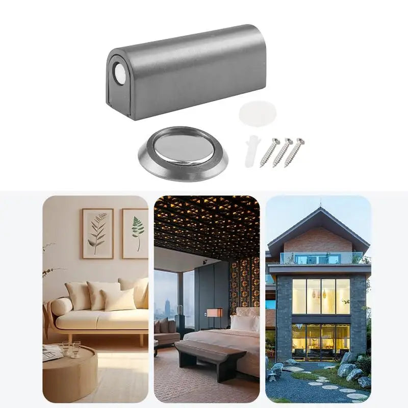 Hjemix | Magnetisk Dørstopper laget av Rustfritt Stål