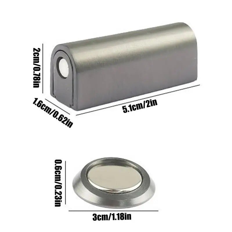 Hjemix | Magnetisk Dørstopper laget av Rustfritt Stål