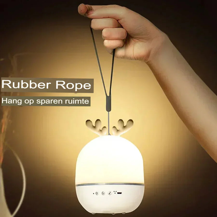 Hjemix | Stjernehimmel Prosjektor Lampe for Barn - Magisk Nattlys