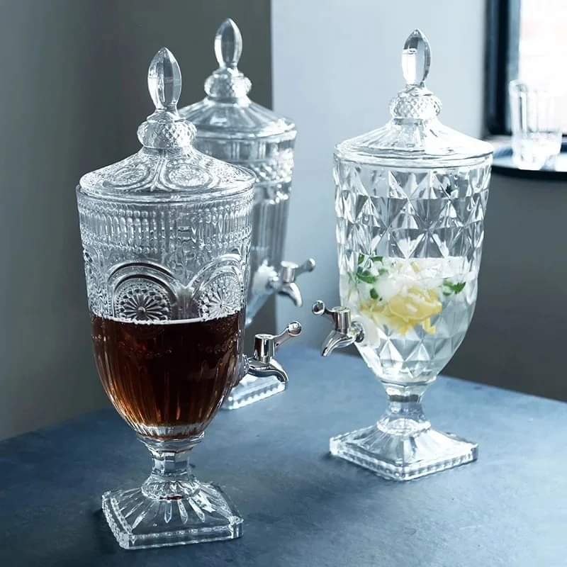 Hjemix | Glass Juice Dispenser